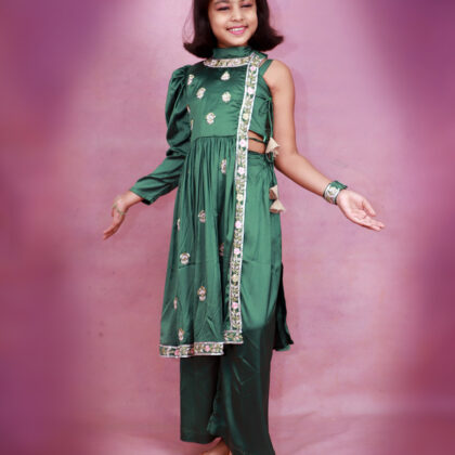 Green Palazzo Set