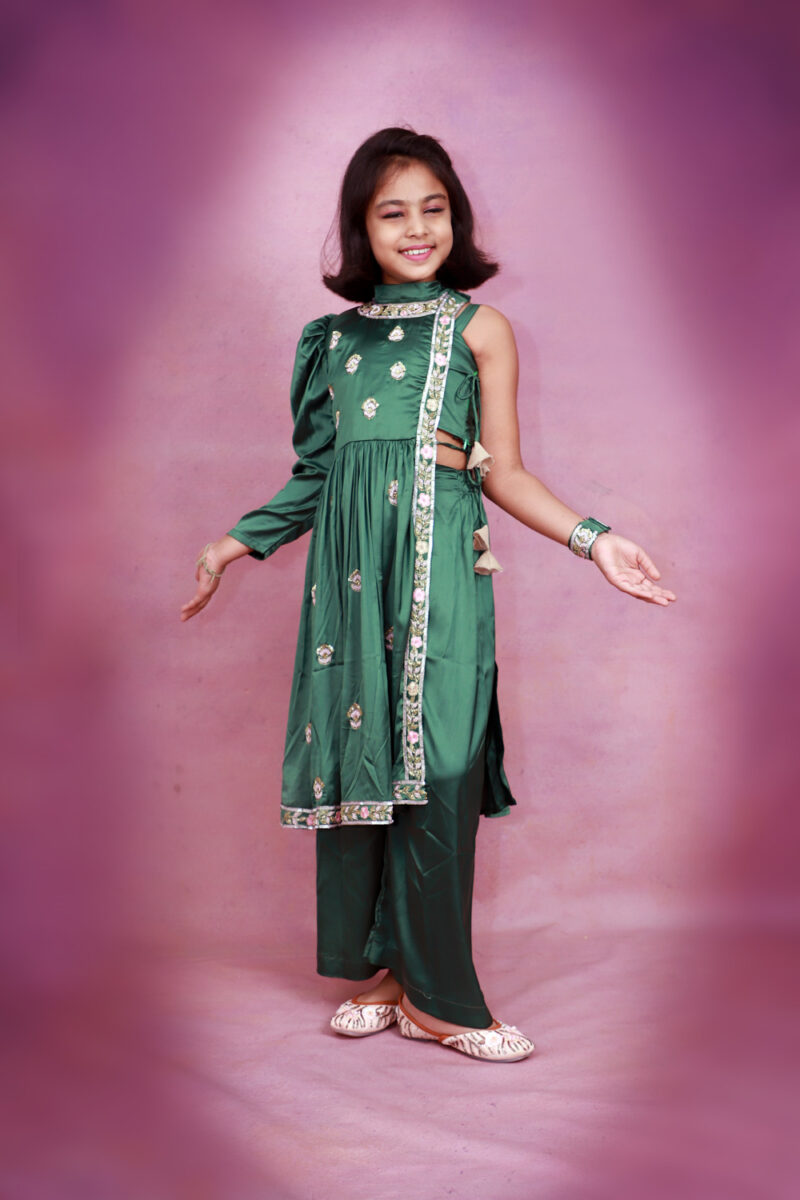 Green Palazzo Set