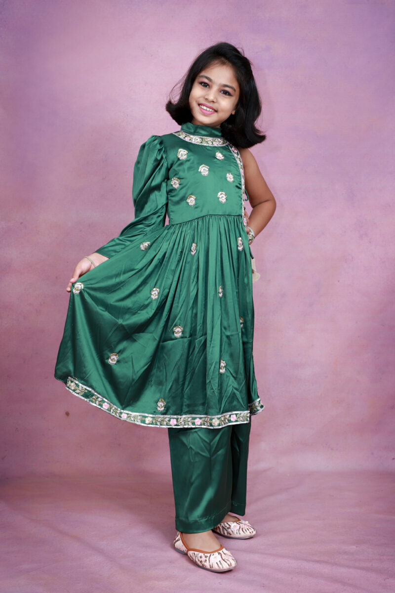 Green Palazzo Set - Image 2