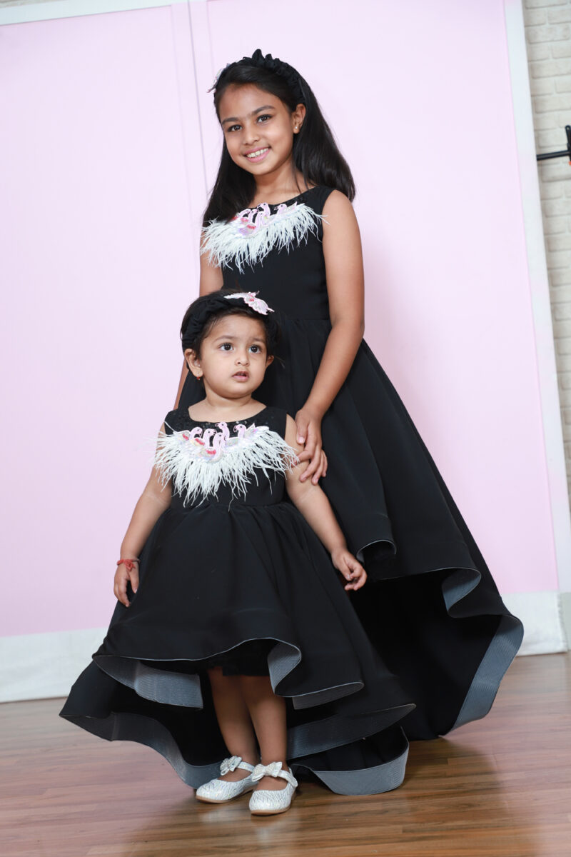 Black Flamingo Dress - Image 3