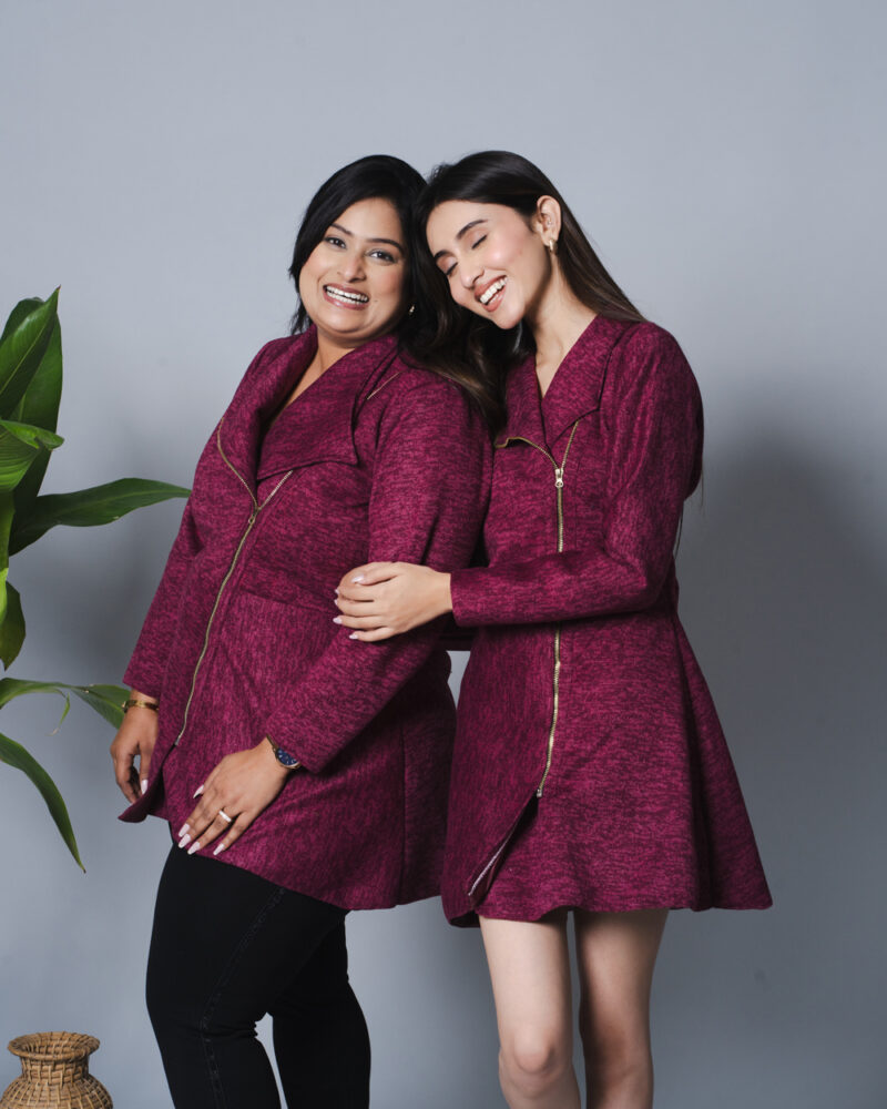 3 in 1 Wine Dress - Image 5