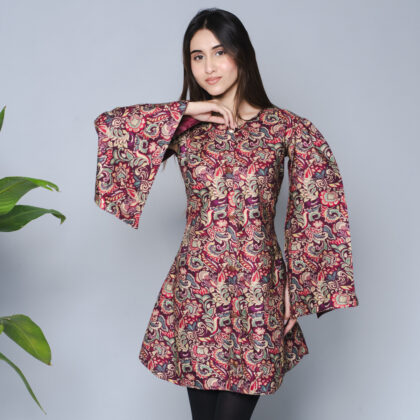 Pashmina Floral Cape