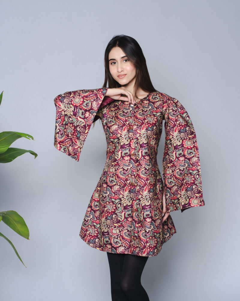 Pashmina Floral Cape