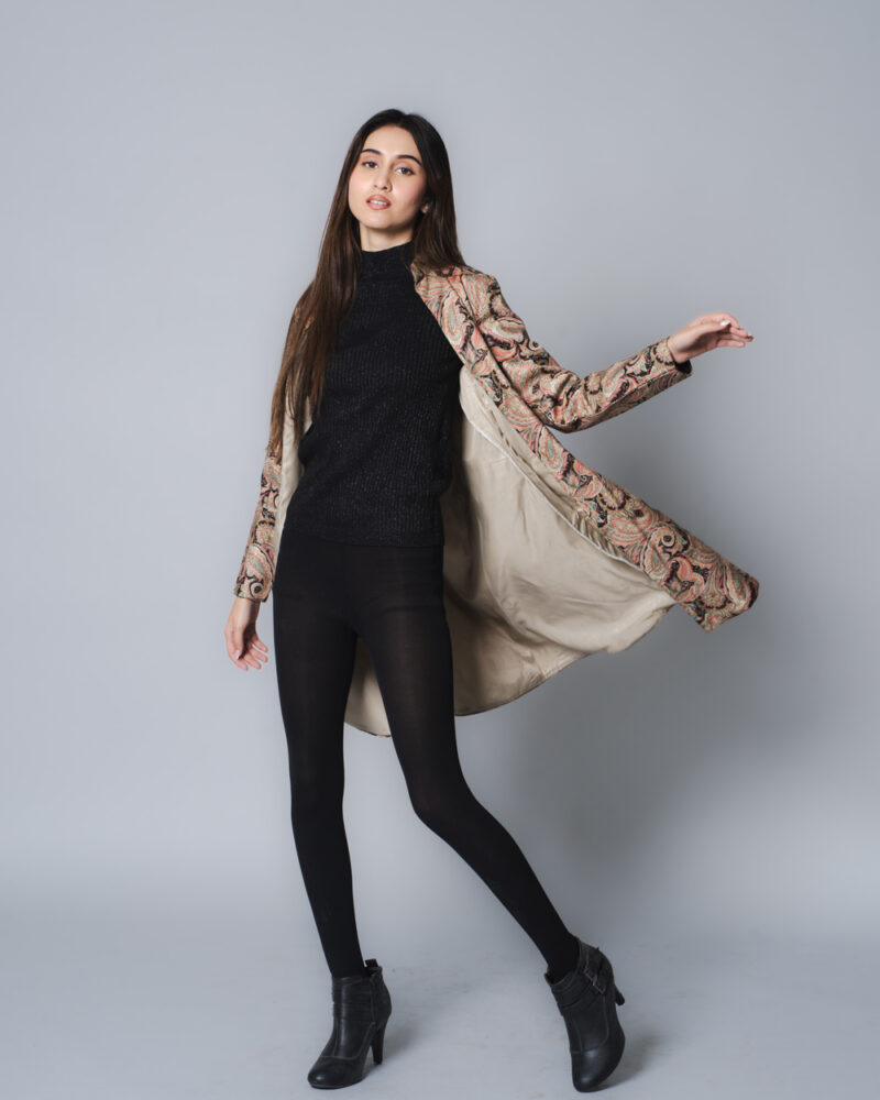 Black Paisley Blazer - Image 6
