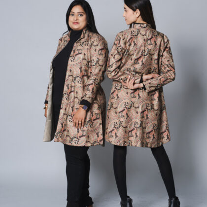 Black Paisley Blazer