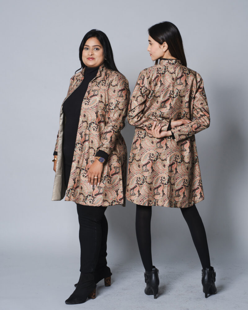 Black Paisley Blazer