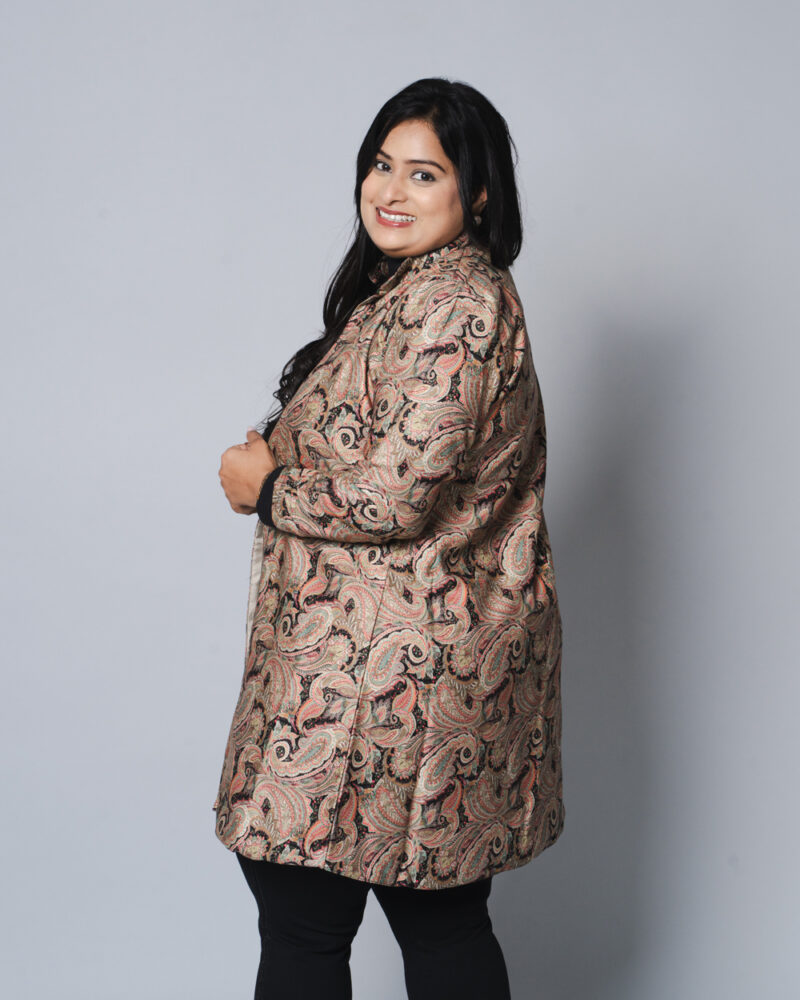 Black Paisley Blazer - Image 2