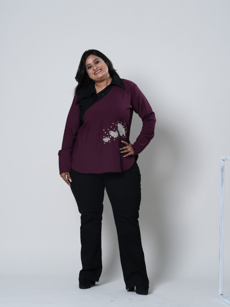 Purple Butterfly Shirt - Image 6