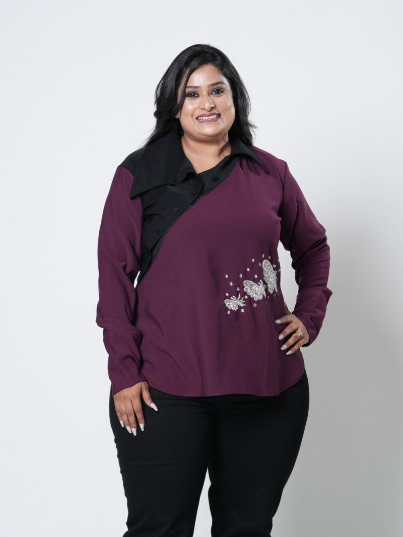Purple Butterfly Shirt - Image 5